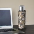 thumbnail image 5 of Camouflage 20oz Stainless Steel Thermal Bottle with Tea Filter and Cup Lid, Vacuum Insulated Coffee Mug with 316L Inner Liner, Leakproof Travel Thermos for Office, Commute & Outdoor, 5 of 6