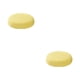 thumbnail image 4 of Matsuzay Cojines De Taburete Con Pinzas Respaldo Banda Elástica Fácil De Instalar Funda Extraíble Lavable A Máquina Amarillo amarillo 2Conjunto, 4 of 6