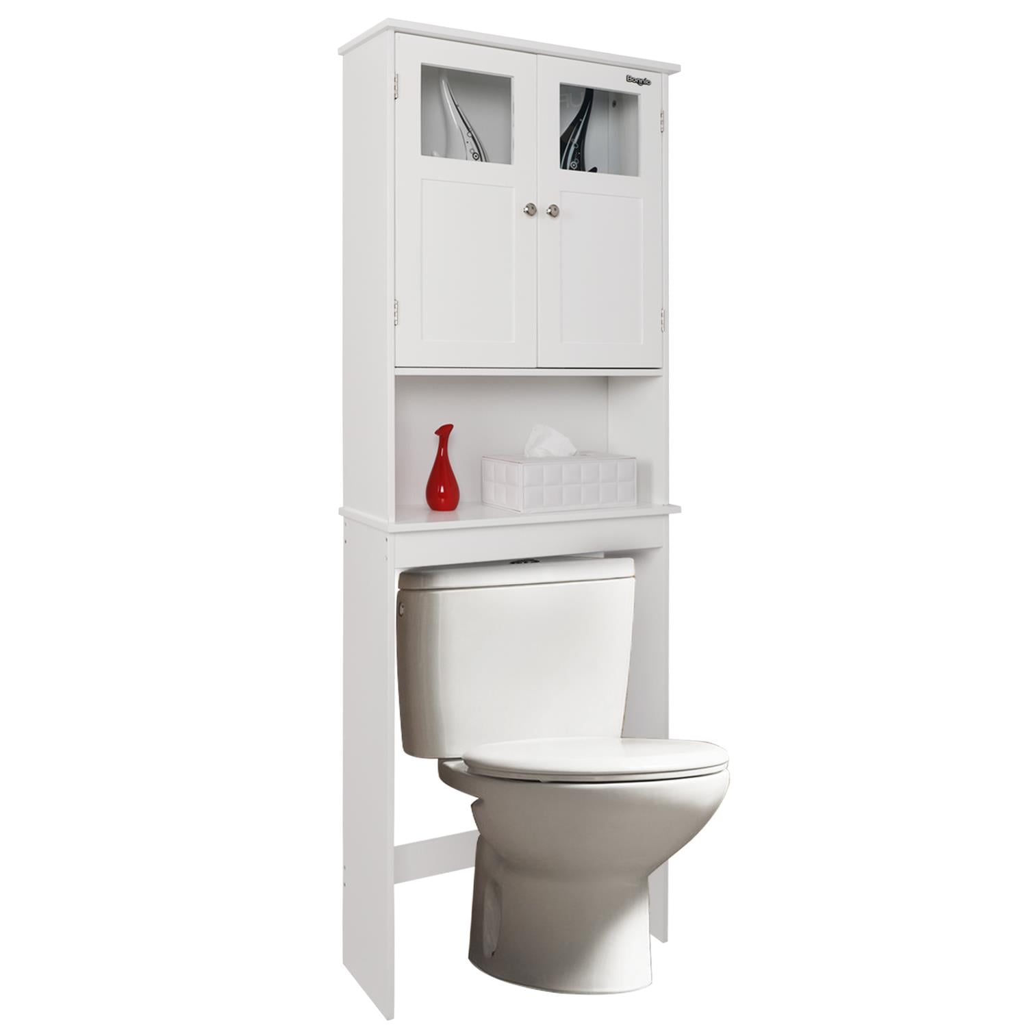 Ktaxon Home Over The Toilet Bathroom Cabinet, Bathroom Storage with ...