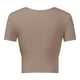 thumbnail image 5 of Gibobby Playeras Mujer Blusa de MujerCuello en V Manga CortaViajes（Caqui， XL), 5 of 5