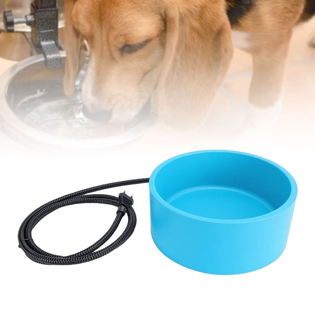 Bebedero Tazón De Agua Calentado Calefacción Automática 3.2L Tazón De Mascota Calentado Portátil De Gran Capacidad Para Exteriores