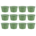 thumbnail image 6 of 100 pcs  Oil-proof Muffin Paper Cup Small Cake Holder Party Favors Baking Cups Accessory for Home Dessert Shop (Dark Green), 6 of 6