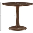 thumbnail image 6 of Meridian Furniture Holly 36" Brown Dining Table, 6 of 13