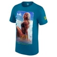 thumbnail image 2 of Men's Teal Jade Cargill Beach Photo T-Shirt, 2 of 3