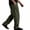 Army Green, variant on Guluxicc Men's Corduroy Pants with Multi Pocket Button Front Straight Leg Ribbed Trousers for Everyday Fall Winter