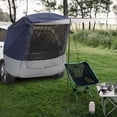 thumbnail image 2 of Resenkos Camping Beach Tent, Folding Tent, 140*180*167cm Silver Tape Hardcore SUV Rear Tent Camping Tent Navy Blue Dark Gray, 2 of 13