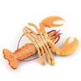thumbnail image 3 of nipocaio Sea Lifelike Lobster Fish Statue Model Figurine For House Room Tabletop Decorred1pcs, 3 of 5