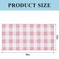 thumbnail image 3 of Pink Plaid Fluorescent Light Covers, Spring Farmhouse Buffalo Checkered Magnetic Light Covers for Ceiling Lights, Fluorescent Ceiling Shade Filters for Classroom Bedroom Office 4x2Ft x 4PCS, 3 of 8