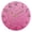 Gold, variant on Gradient Pink Fabric Texture Round Wall Clock Silent Analog Battery Operated Black Pointer Home Decor 9.84" Diameter