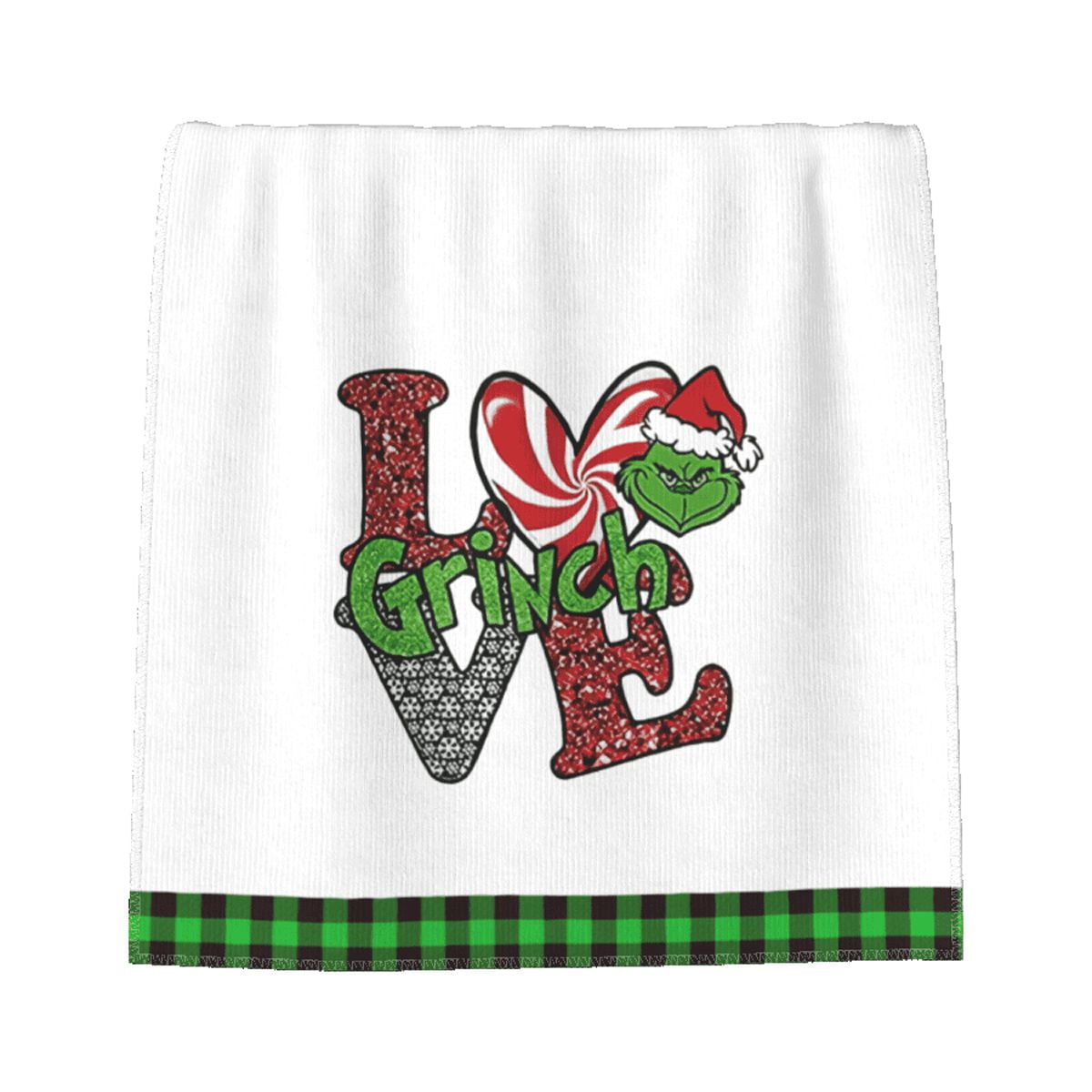 6 Decorative Buffalo Check Plaid Hand Towels 15.8 x 23.6 Inch Absorbent Red  Black Dish Towels Christmas Kitchen Towels Gnome Truck Christmas Tea Towels  for Winter Kitchen Housewarming Gifts