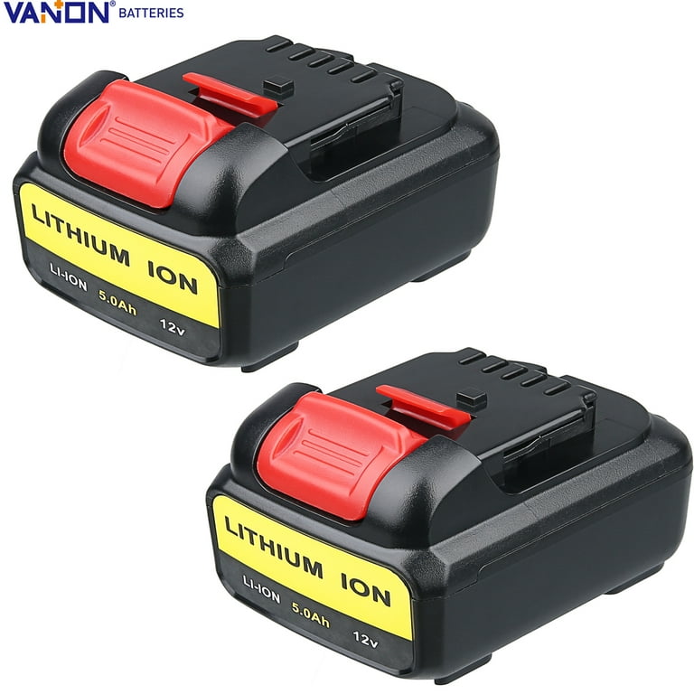 Dewalt 12v 5.0 ah battery new arrivals