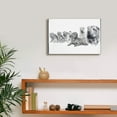 thumbnail image 6 of Epic Graffiti 'Growing Up Shar Pei' by Barbara Keith, Canvas Wall Art, 18"x12", 6 of 8