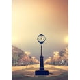 thumbnail image 2 of EREHome Polyester Fabric 5x7ft Beautiful Streetscape Backdrop Watch Street Tree Lamp Beautiful Night Background Wedding Photography Props Party Background, 2 of 2