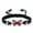 Black, variant on Valentine's Day Hand Rope Butterfly Bracelet Colorful Adjustable Bracelet Fashion Jewelry Bracelets For Woman And Girls
