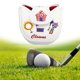 thumbnail image 3 of PUTTER de GOLF CUBIERTA CABEZACIONES Guardia de Manga Magnético Cierre de Cuchillas Club Protector Bordado Novelty PU Impermeable para Golffer Sports Estilo 3 negro Soledad Cubierta de putter de golf, 3 of 10