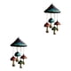 thumbnail image 3 of Inteprter Campanas de viento de setas hechas a mano Hermosos detalles para cualquier ocasión Materiales Campanula de setas Type2 NO2, 3 of 6