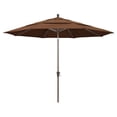 thumbnail image 1 of California Umbrella 11' Patio Umbrella in Teak, 1 of 2