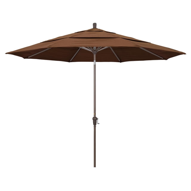 California Umbrella 11' Patio Umbrella in Teak