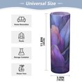 thumbnail image 2 of Iauyy plastic Vases Translucentfor for Flowers 11.8" ，Deep Purple, 2 of 6