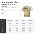 thumbnail image 7 of Fotbe Vintage Bird print Short Sleeve Button Down Shirts for Men Casual Summer Beach Wrinkle Free Shirt-3X-Large, 7 of 7