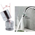 thumbnail image 3 of 1 piece Brass Faucet 2 Modes Adjustable Kitchen Faucet Filter Bubbler with Nozzle Adapter - for Faucets with External Thread Nozzle, 3 of 4