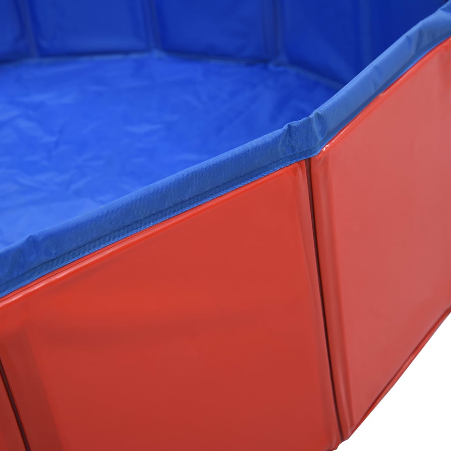 Pefilos 63" Foldable Dog Swimming Pool Large, Medium, Small Sizes, PVC Pet Pool for Outdoor, Red Pefilos 63" Foldable Dog Swimming Pool Large, Medium, Small Sizes, PVC Pet Pool for Outdoor, Red