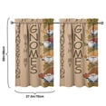 thumbnail image 4 of Tier Window Curtains Fall Leaves and Pumpkins Rustic Autumn Harvest Design,27.5x39in kitchen curtains fall holiday curtain, 4 of 4