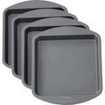 thumbnail image 1 of Wilton Non-Stick 6" x 6" Square Cake Pans - Set of 4, 1 of 4
