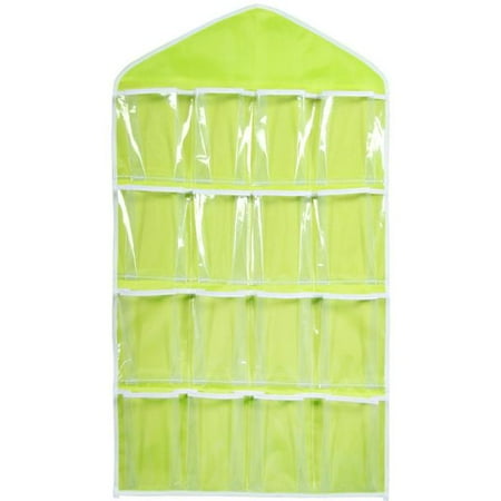 

HGWXX7 Hanging Socks Hanger Bag Underwear Clear Organizer 16Pockets Bra Storage Rack Housekeeping & Organizers Home Decor