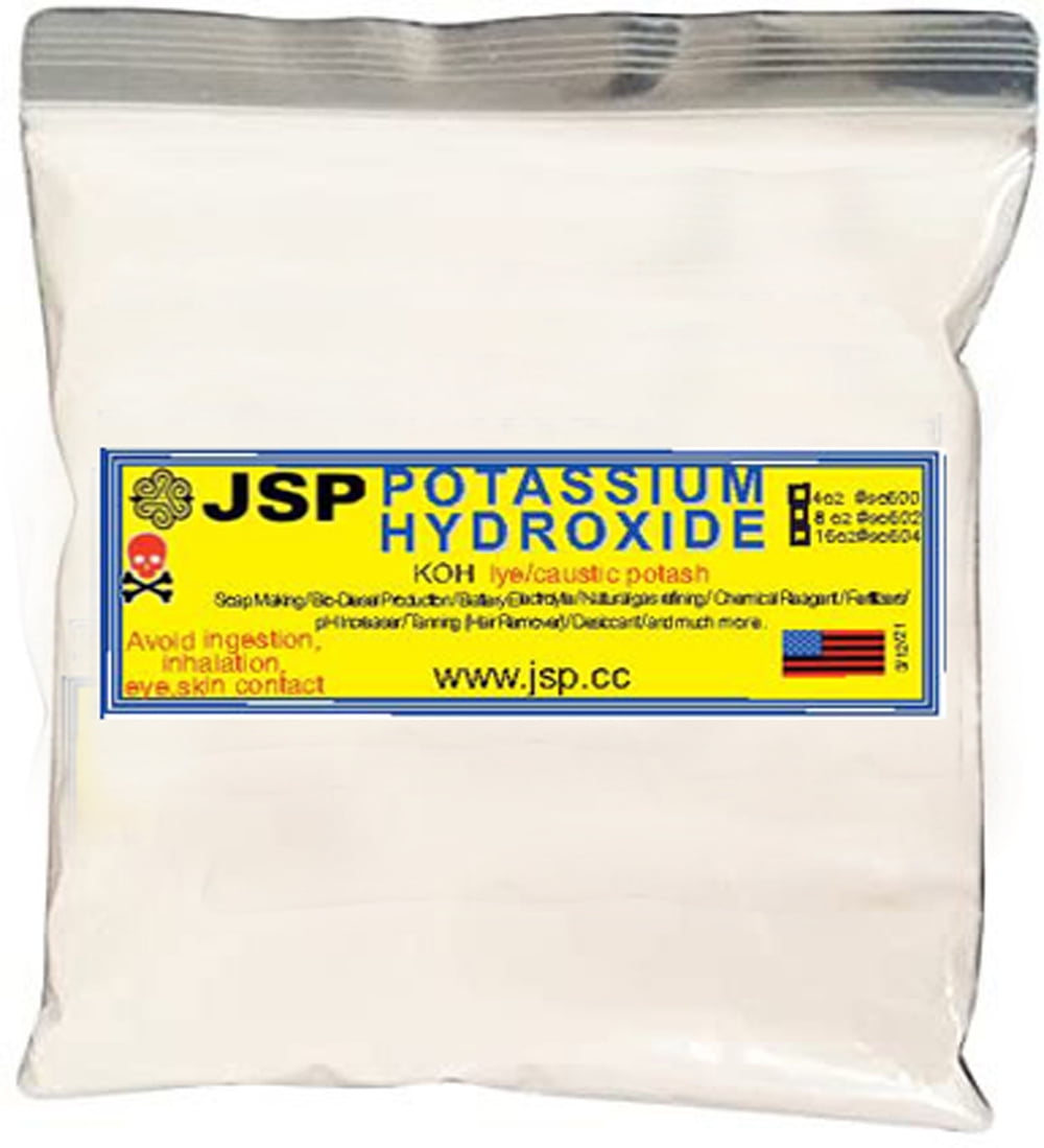 POTASSIUM HYDROXIDE 8oz