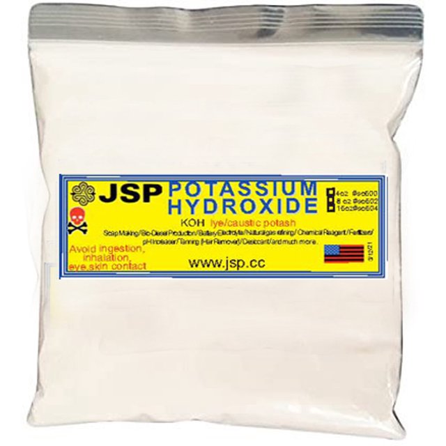 POTASSIUM HYDROXIDE 8oz
