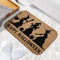 thumbnail image 6 of 1pc Happy Halloween Witches Absorbent Non-Slip Bathroom Thickened Flannel Rug Decor,Soft,Quick Drying,Suitable For Indoor/outdoor Use,Bathrooms,Bedrooms,Kitchens,Terrace,Laundry Rooms,16"x24", 6 of 9