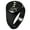 Black, variant on Sterling Silver Fly Away Engraved Round Flat Top Polished Ring