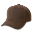thumbnail image 1 of Curve Bill Adjustable Baseball Cap, Brown, 1 of 1