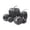 Black, variant on QLUEWX 7PCS Black Pumpkins Halloween Decorations, Varisized Faux Foam Pumpkins Table Decor, Fall Festival Tabletop Centerpiece for Home Window Display Party Thanksgiving Halloween Decor