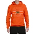 thumbnail image 2 of Wild Bobby City of Anaheim Hockey Fantasy Fan Sports Unisex Hoodie Sweatshirt, Orange, XX-Large, 2 of 5