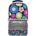 thumbnail image 3 of Thermos Kid's Dual Compartment Soft Lunch Box - Mod Flowers, 3 of 3