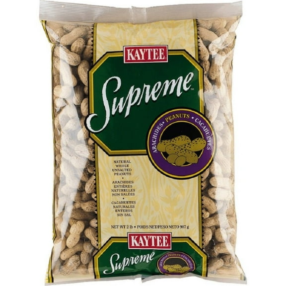 Kaytee Supreme Pellets Wild Bird Food, Peanuts, 2 lb Bag