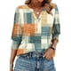 thumbnail image 1 of Blusas WIHOLL de verano casual de negocios para mujer, manga 3/4, 1 of 5