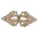 thumbnail image 5 of Suéter Chal Boca de Pato Clip Suéter Cuello con Broche de Capa Cuello de Cárdigan Oro, 5 of 9