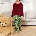 thumbnail image 6 of Susaid Football Doodle Print Soft Teen Sleep Pants, Long Pajama Bottoms with Two Pockets and Elastic Waist, Designed for Ages 5-16-Small, 6 of 6
