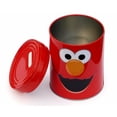 thumbnail image 1 of Elmo Rounded Tin Coin Bank - Red, 1 of 2