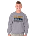 thumbnail image 5 of US Navy Veteran Anchors Aweigh Sweatshirt for Men or Women Brisco Brands M, 5 of 6