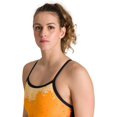 thumbnail image 2 of SURJDE Womens Spraypaint Light Drop Back MaxLife One Piece Swimsuit, 2 of 5