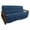 Indigo, variant on Blazing Needles Box Cushion Futon Slipcover