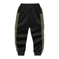 thumbnail image 3 of Kids Hoodie 2-Piece Set Boys Long Sleeve Pullover and Sweatpants Fall Winter Athletic Outfit Casual Sweatsuit for Youth 2-14 Years, 3 of 4