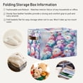 thumbnail image 5 of Ryvnso Happy Snowman Christmas Storage Basket Large Bin Foldable Boxes Toys Organizer 14.2x10.2x8.3in 2 PCs, 5 of 8