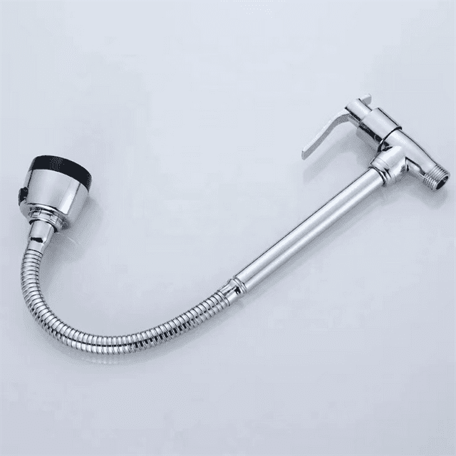 Kitchen Faucet Stretchable Flexible Faucet with Nozzle Sink Washing Faucet Hanging Washing Faucet