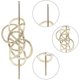 thumbnail image 4 of piezas Stick Hair Clip, horquilla celta, horquilla vikinga, celta, 4 of 5