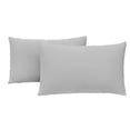 thumbnail image 1 of Fundas de almohada N&Y HOME Jersey Knit Standard/Queen Grey Set 2, 1 of 5